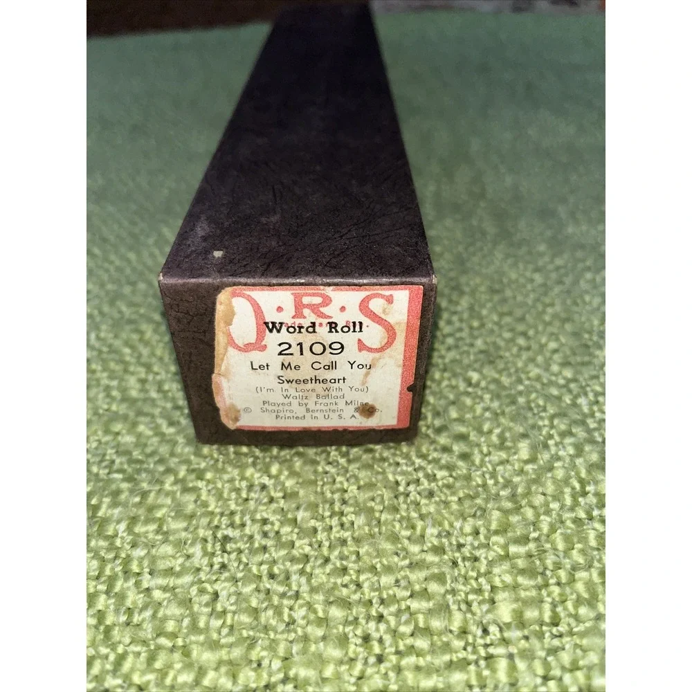Vintage QRS Player Piano Word Roll 2109 